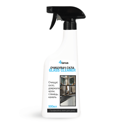 Очиститель стекла / Glass cleaner 4Larus — спрей, 500мл