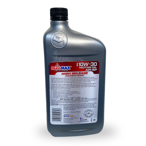 Моторна олива DuraMAX 10W30 HIGH MILEAGE, 0,946 л.