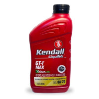 Моторна олива Kendall GT-1 MAX Premium Full-Synthetic 0w-20,  0,946л.