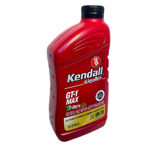 Моторна олива Kendall GT-1 MAX Premium Full-Synthetic 0w-20,  0,946л.