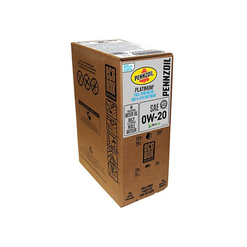 Моторна олива Pennzoil Platinum 0W20 24/1 Qt Ecobox 22,71л.