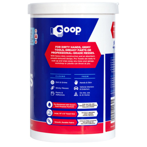 Серветки для очищення Goop 6/90 шт.
