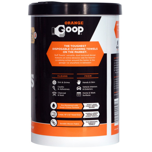 Серветки для очищення  Goop Orange Ruff Towels 6/72 шт
