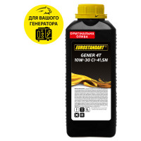 Масло для генераторов Eurostandart GENER 4T 10W-30 CI-4/SN - 1 л