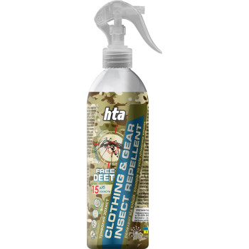 Спрей от насекомых и клещей для пропитки одежды и снаряжения HTA CLOTHING & GEAR INSECT REPELLENT 480 мл