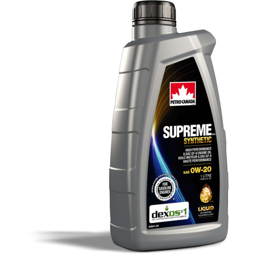 Моторна олива Petro-Canada SUPREME Synthetic 0W-20 (2025р) 1л 