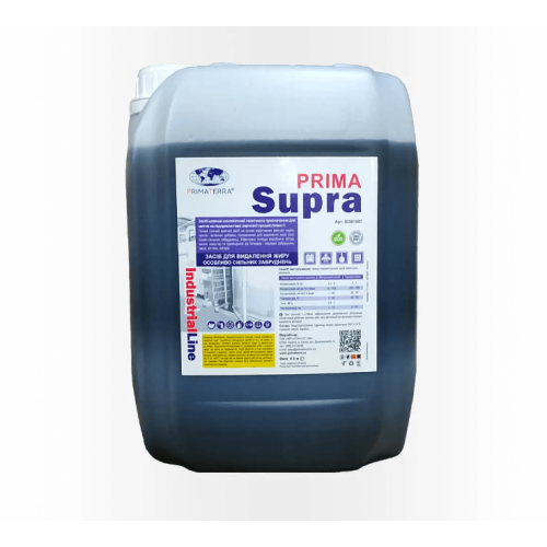 Концентрат для удаления жира, пригара, копоти Primaterra Supra (6,5 кг)