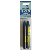 Мел восковой разметочный SKLO (синий) 2шт