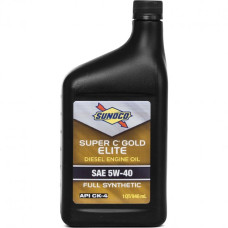 Моторное масло SUNOCO SUPER C GOLD ELITE 5W-40 CK-4  - 1л.