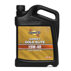 Моторное масло SUNOCO SUPER C GOLD ELITE 5W-40 CK-4  - 4 л.