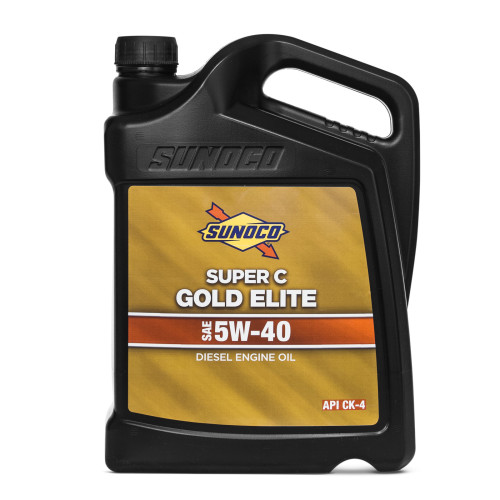 Моторное масло SUNOCO SUPER C GOLD ELITE 5W-40 CK-4  - 4 л.