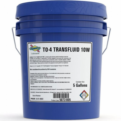 Трансмиссионно-гидравлическое масло UTTO SUNOCO TO-4 TRANSFLUID 10W - 208 л.