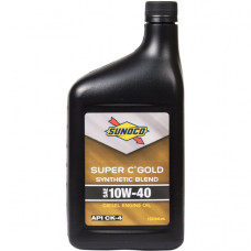 Моторное масло SUNOCO SUPER C SYN BLEND 10W-40 CK-4 - 1л.