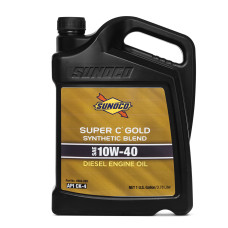 Моторное масло SUNOCO SUPER C SYN BLEND 10W-40 CK-4 - 4 л.