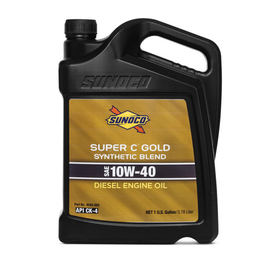 Моторное масло SUNOCO SUPER C SYN BLEND 10W-40 CK-4 - 4 л.