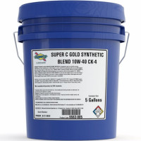 Моторное масло SUNOCO SUPER C SYN BLEND 10W-40 CK-4 - 19 л.