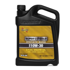 Моторное масло SUNOCO SUPER C-3 GOLD 10W-30 - 4 л.