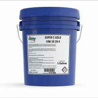 Моторное масло SUNOCO SUPER C-3 GOLD 10W-30 - 19 л.