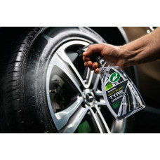 Поліроль для чорніння шин та пластику Turtle Wax Wet-n-Black 500 мл