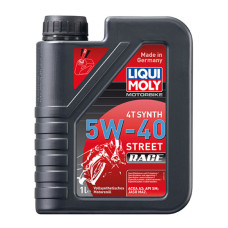 Масло для 4-тактных двигателей – Motorbike 4T Synth Street Race 5W-40 1л.