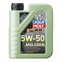 Синтетическое моторное масло - Molygen 5W-50 1л.