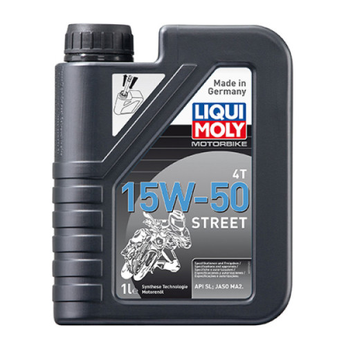Масло для 4-тактных двигателей – Motorbike 4T 15W-50 Street 1л.